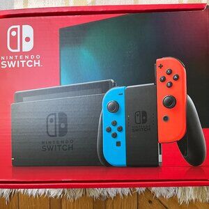 NEW UNOPENED Nintendo Switch red and blue joy-con / controllers